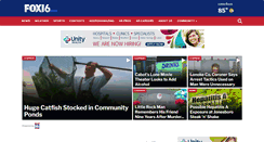 Desktop Screenshot of fox16.com